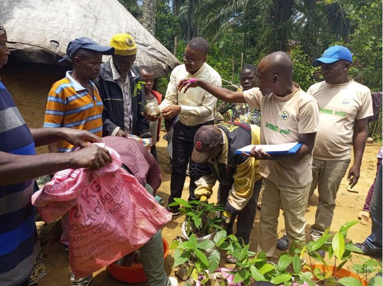 Promotion of sustainable agriculture (diversified plants) and land restoration