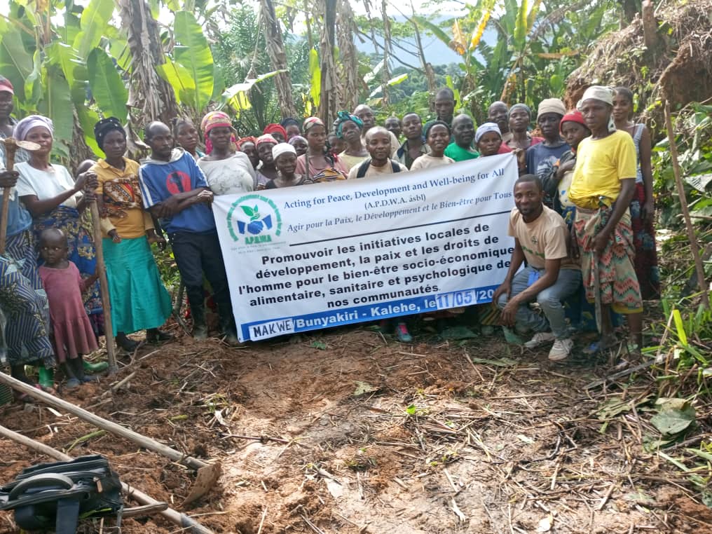 Community awareness-raising on the promotion of human and environmental rights and education